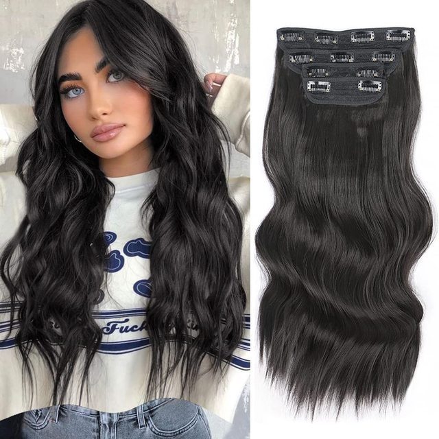 Women's Clip -on extensions 4-piece Set