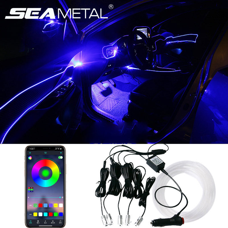Car Fibre Optic Ambient Light