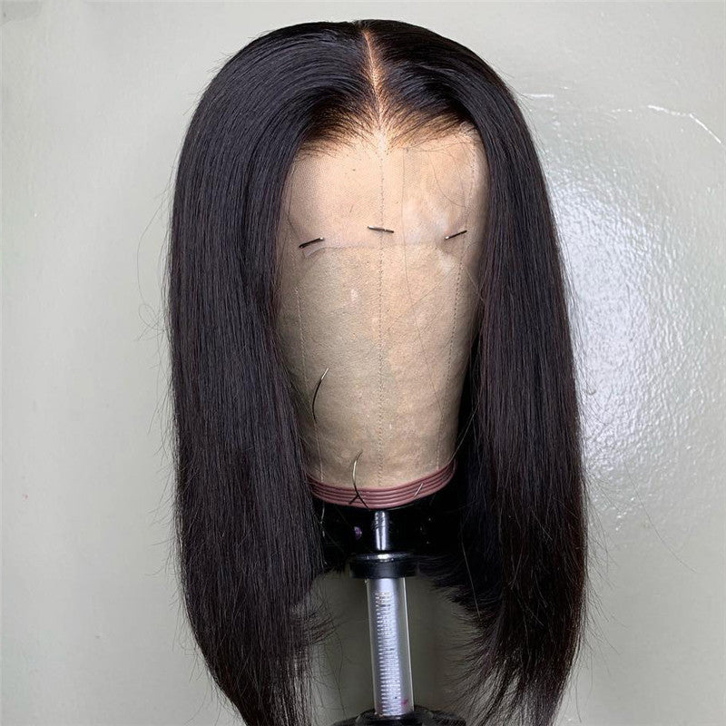 Straight hair wig
