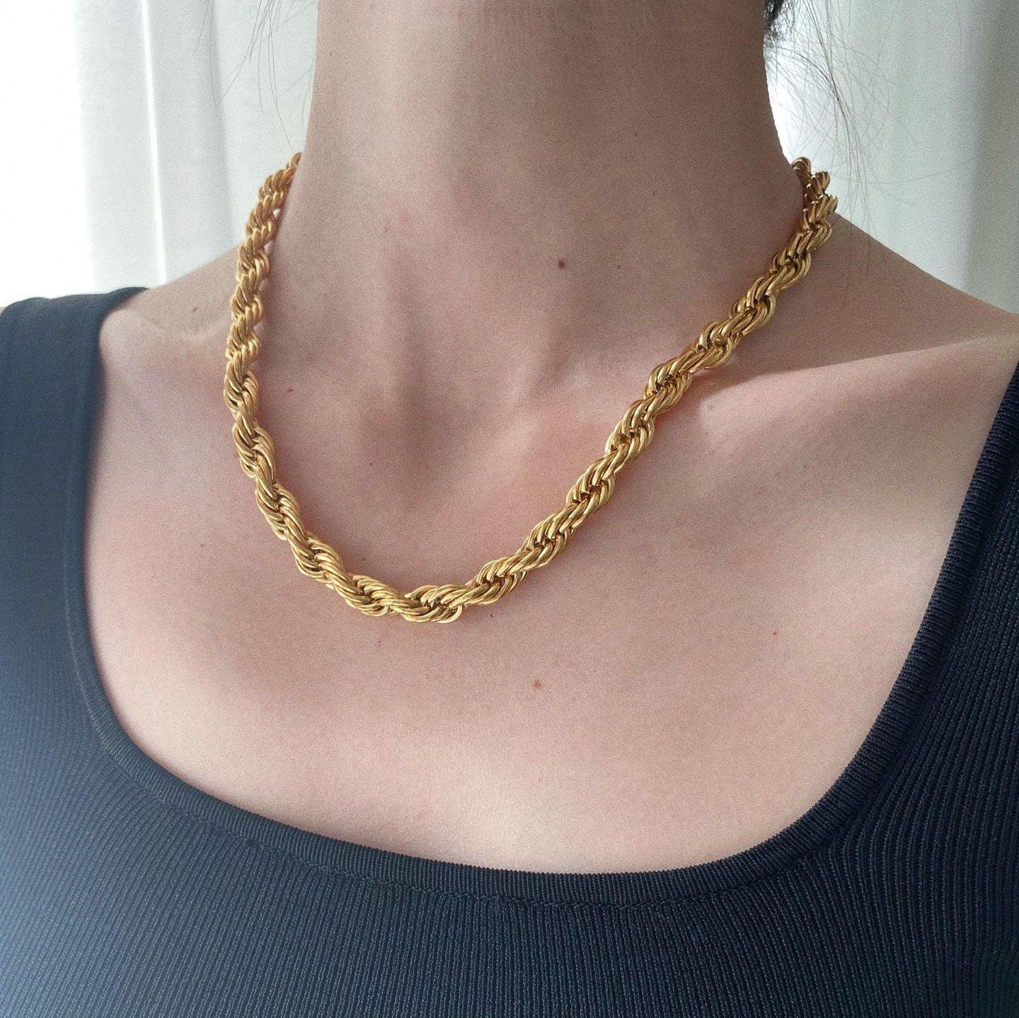Twisted Rope Necklace