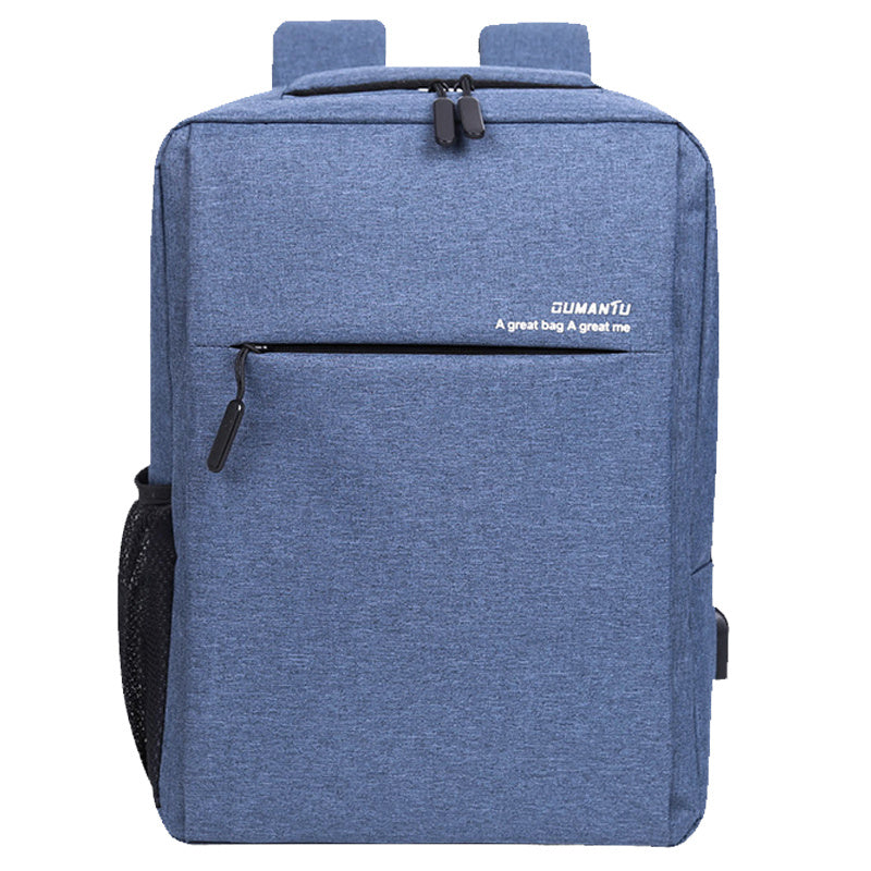 Waterproof and shockproof rechargeable laptop backpack