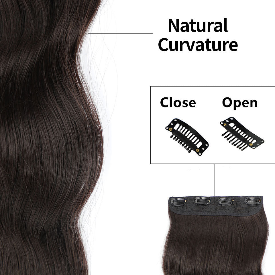 Women's Clip -on extensions 4-piece Set