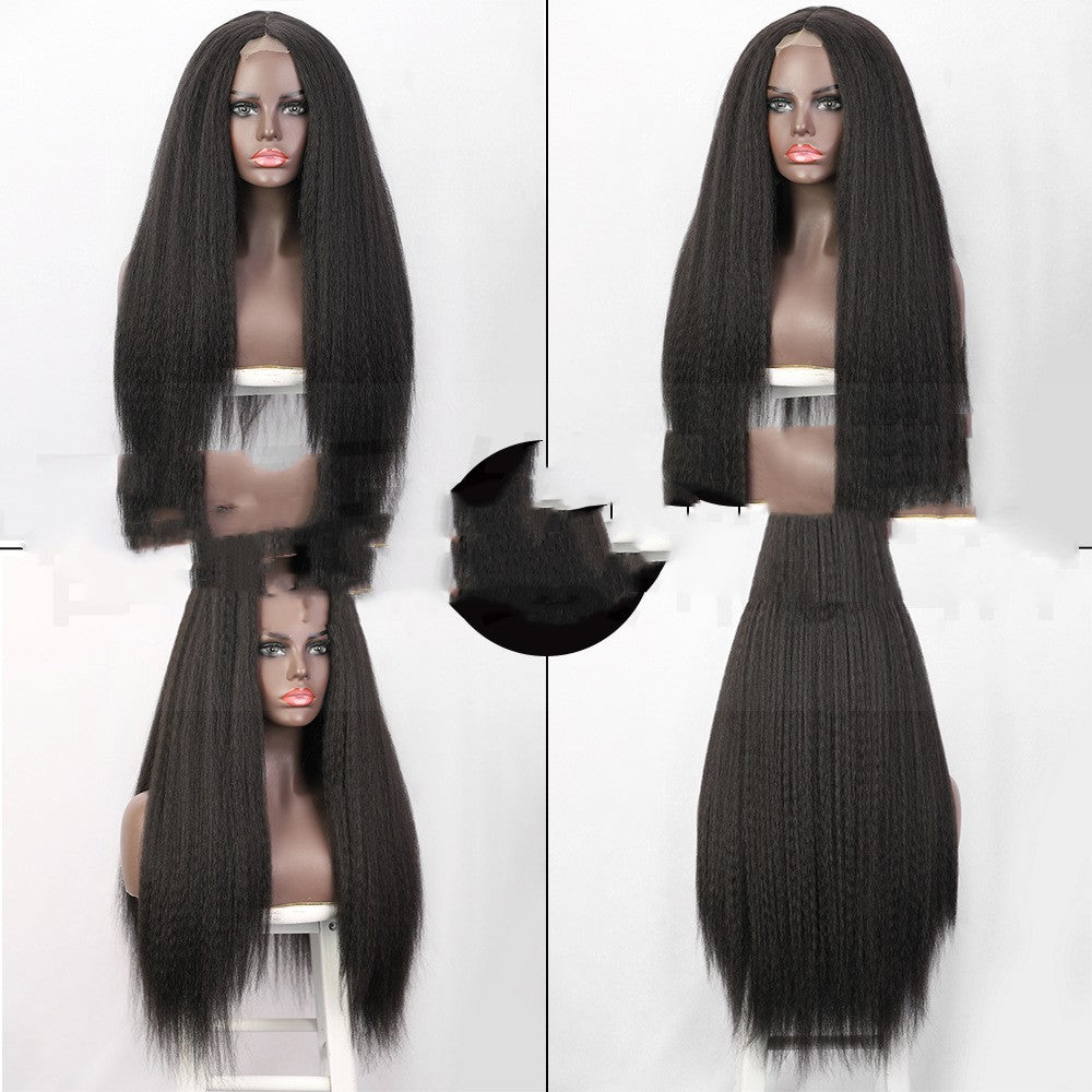 Black Kinky 360 wig