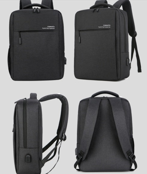 Waterproof and shockproof rechargeable laptop backpack