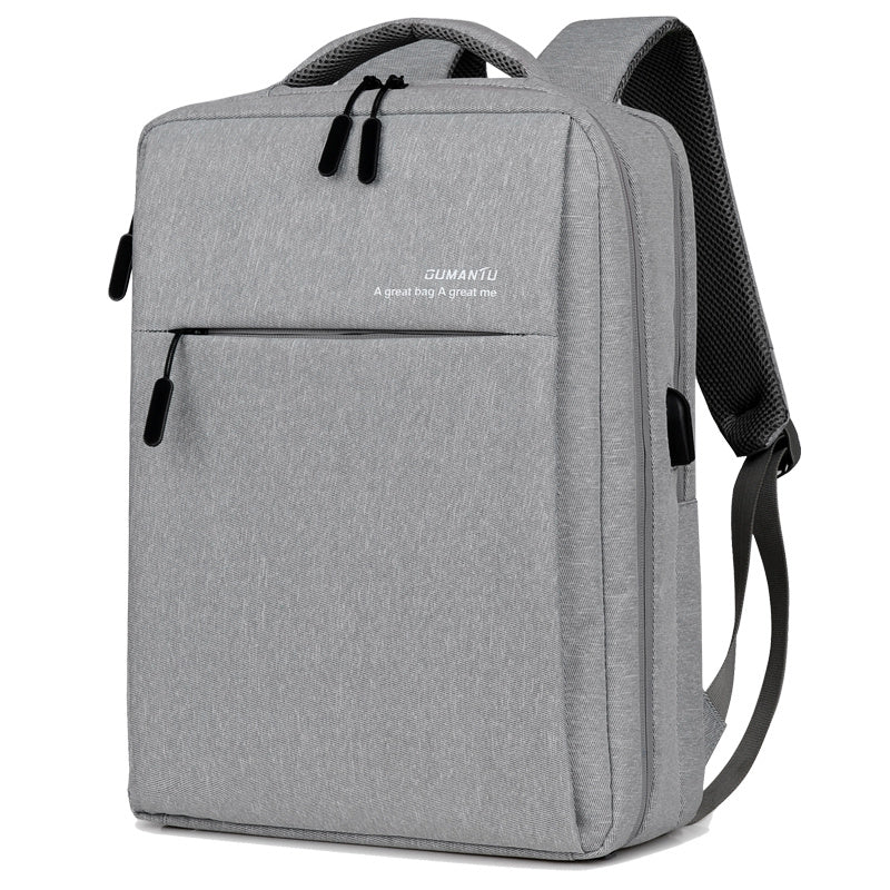 Waterproof and shockproof rechargeable laptop backpack