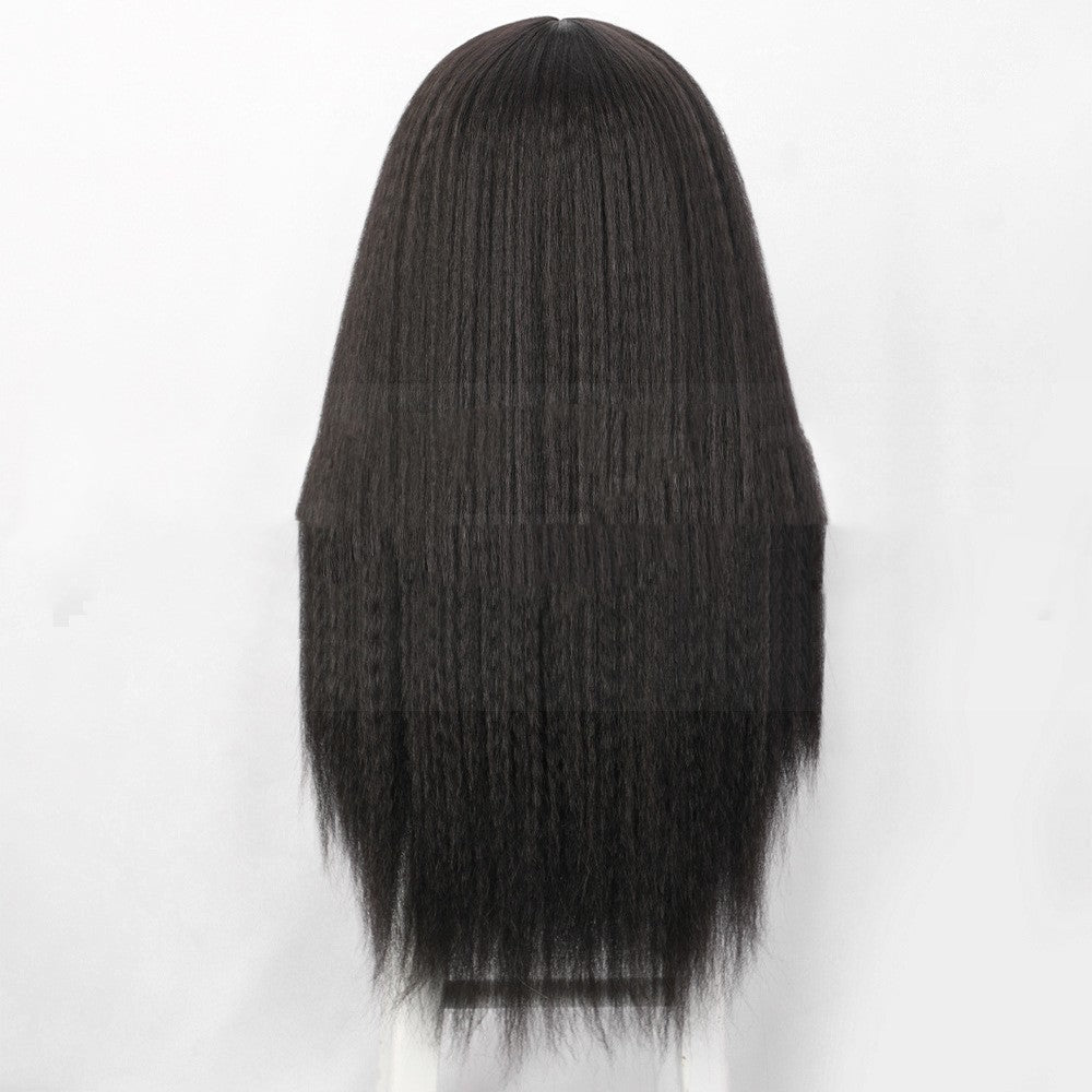 Black Kinky 360 wig