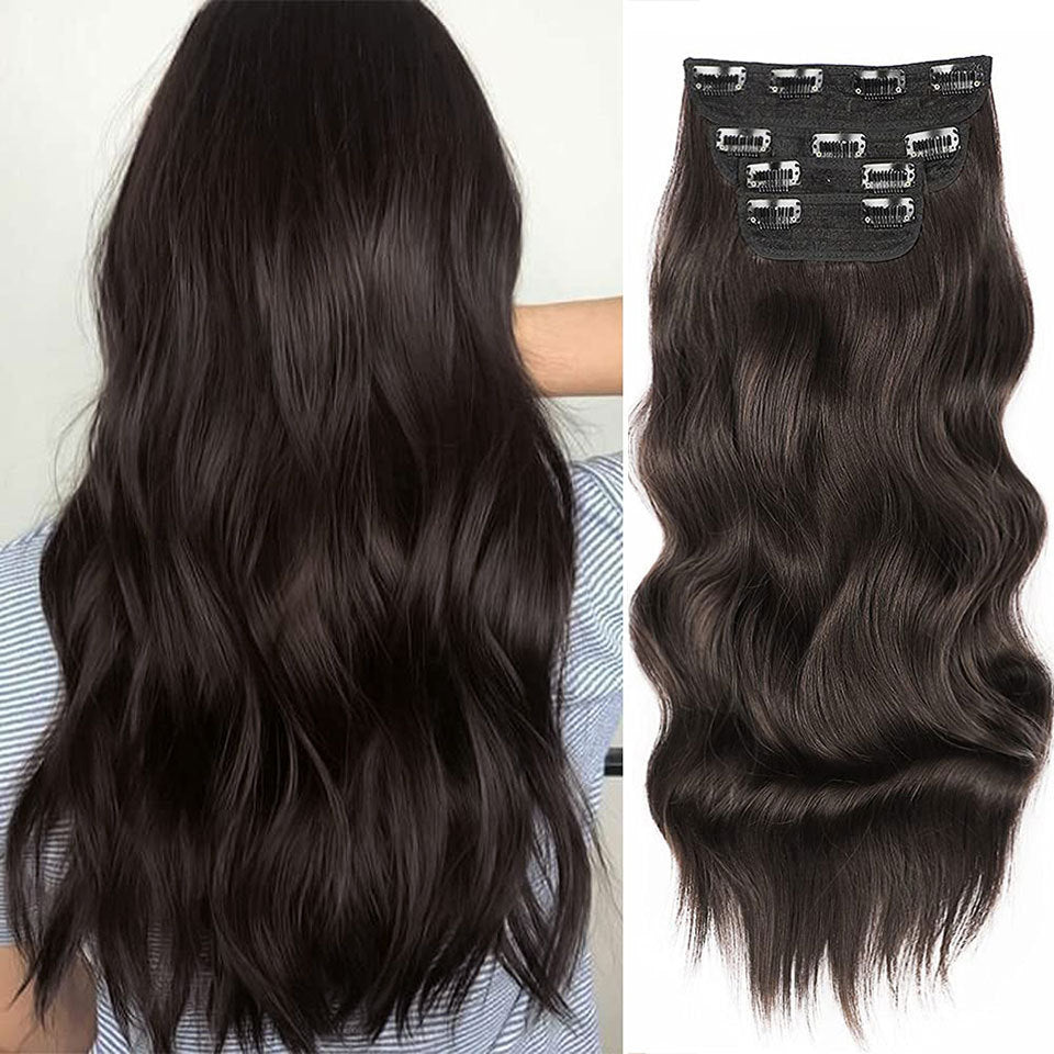 Women's Clip -on extensions 4-piece Set