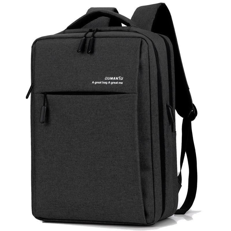 Waterproof and shockproof rechargeable laptop backpack