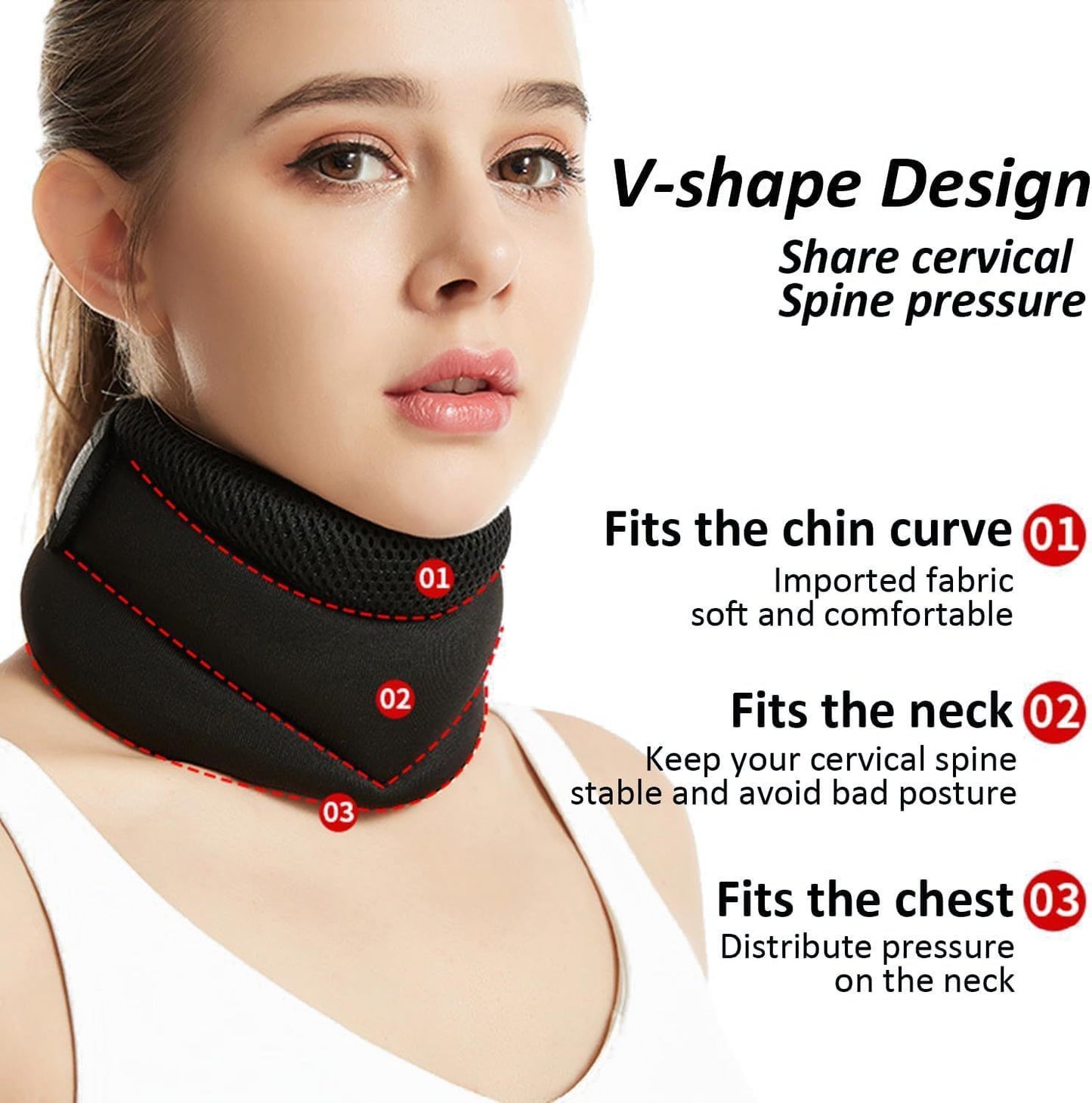 Neck Brace For Pain Relief And Pressure In Spine