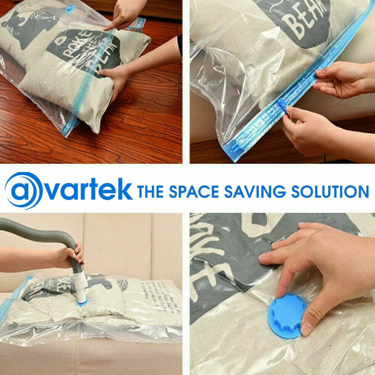 6 Vacuum Storage Bags