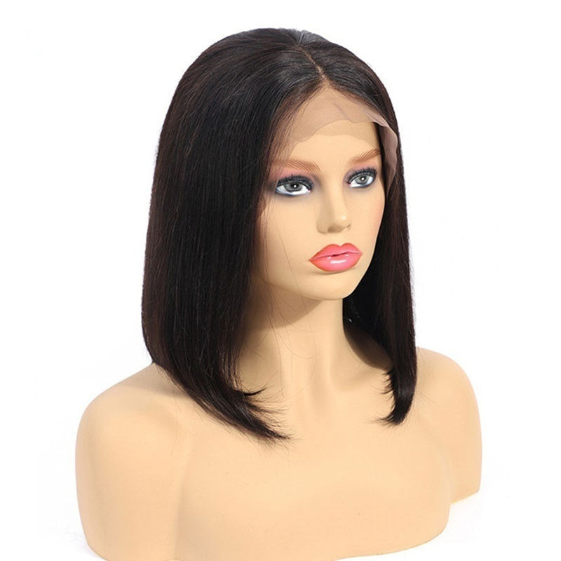 Straight hair wig