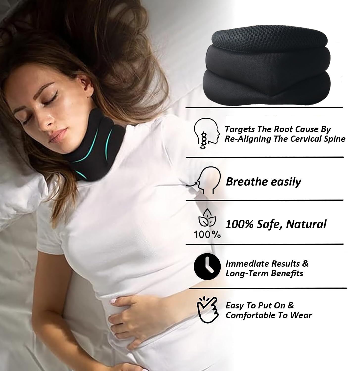 Neck Brace For Pain Relief And Pressure In Spine