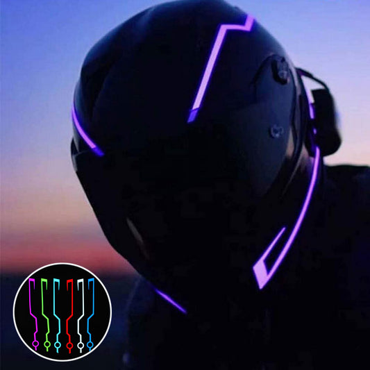Motorcycle Helmet riding signal flashing DIY kit.