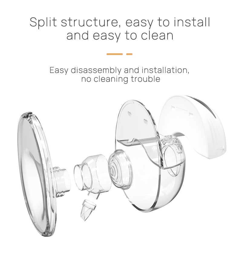 Wearable Large Suction Breast Pump