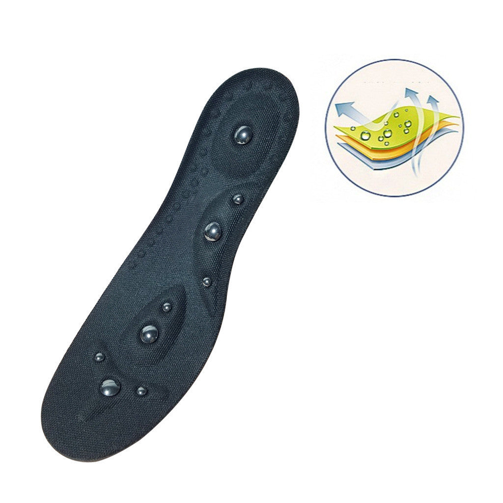 Magnetic massage insoles