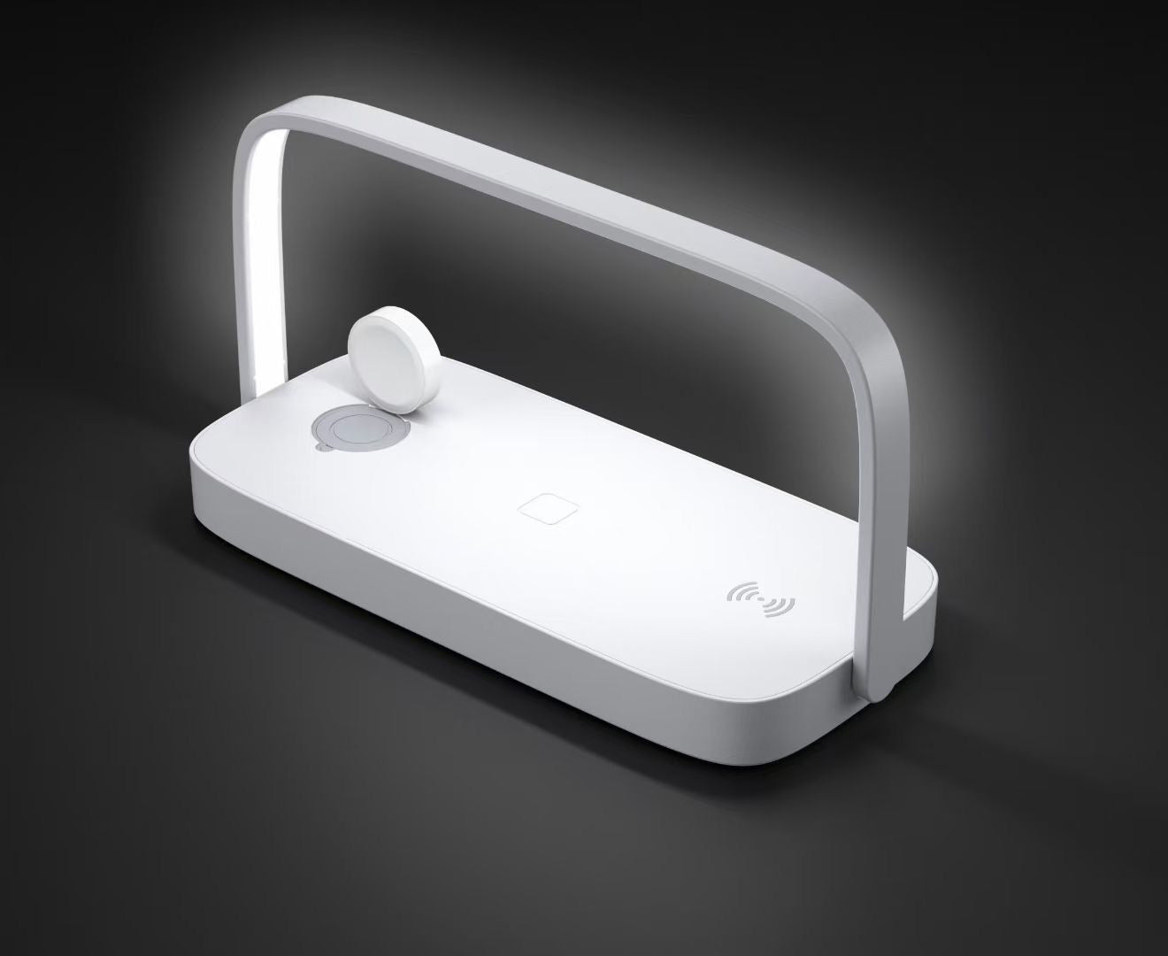 Mobile Charging Station With Night Lamp