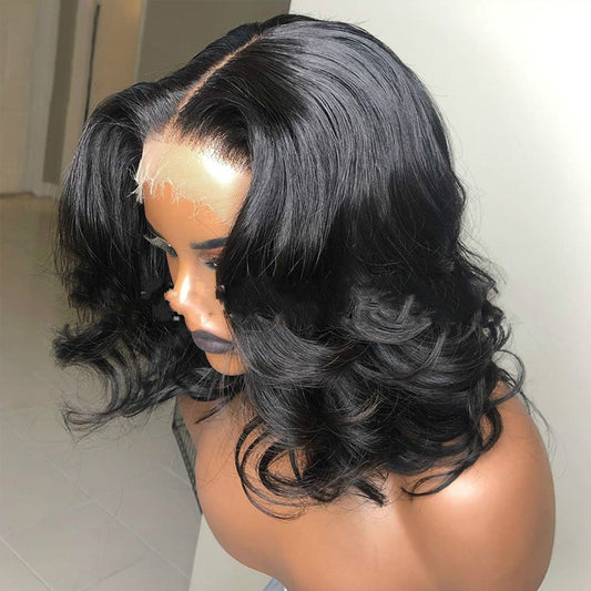 Front lace wavy wig