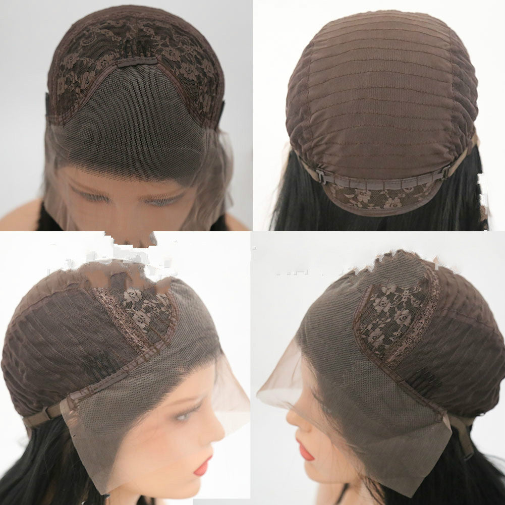 Front lace wavy wig