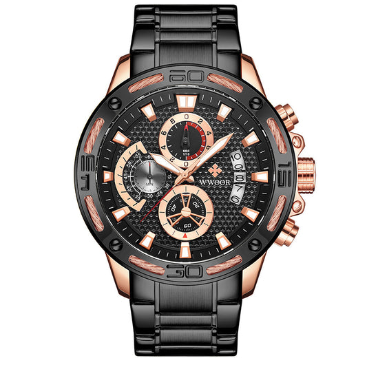 Men Waterproof Sport Chronograph Watch