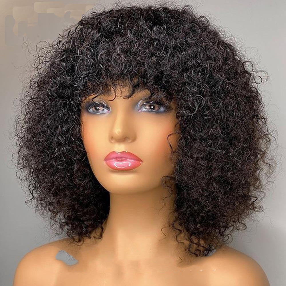 Women's Short Curly Hair Wig