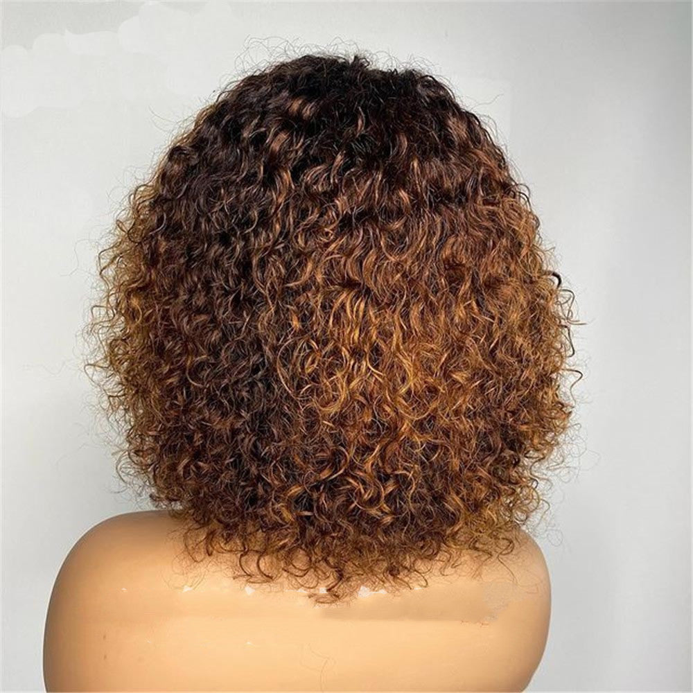Women's Short Curly Hair Wig
