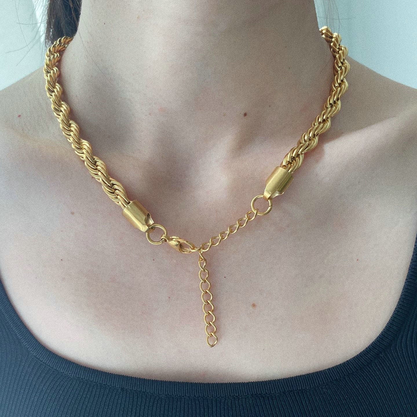 Twisted Rope Necklace