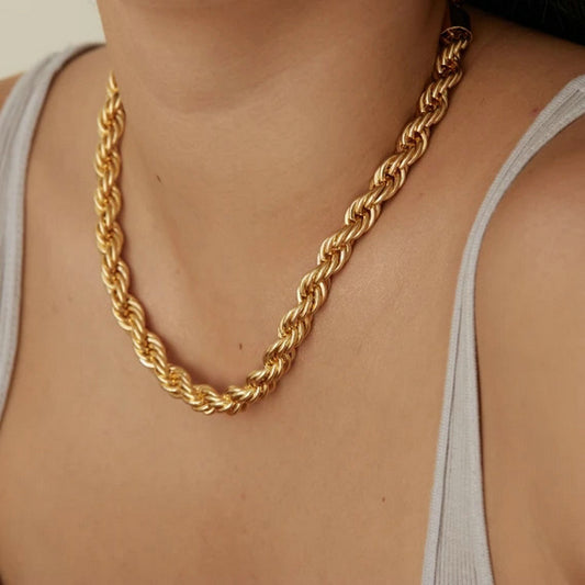 Twisted Rope Necklace