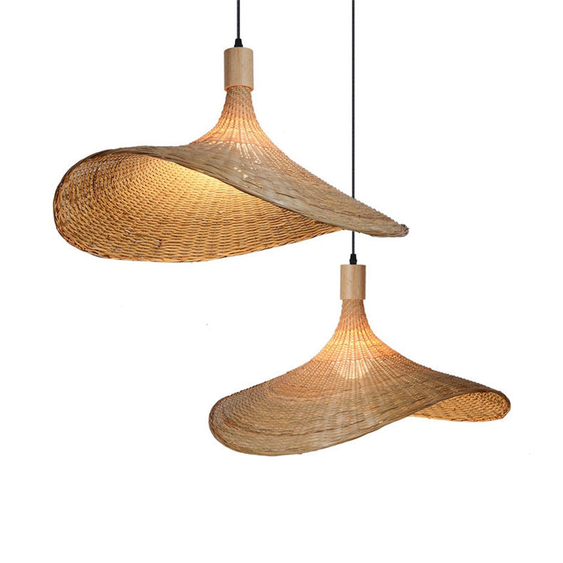 Japanese Style Rattan Chandelier