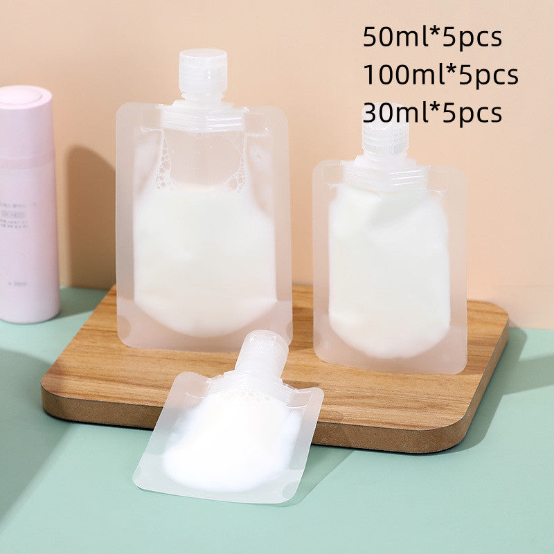 Transparent Travel Portable Refillable Pouches