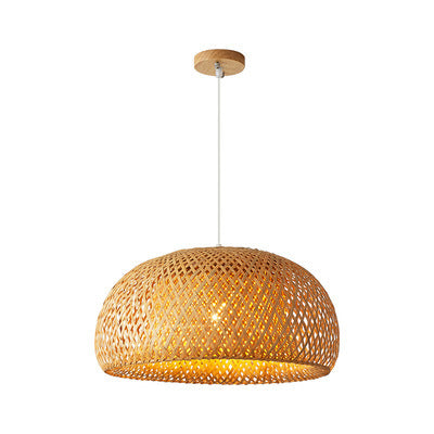 Bamboo Woven Japanese Creative Pastoral Chandelier