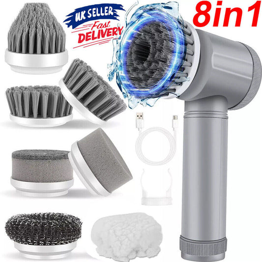 Rechargeable Electric Cordless Spin cleaning Brush