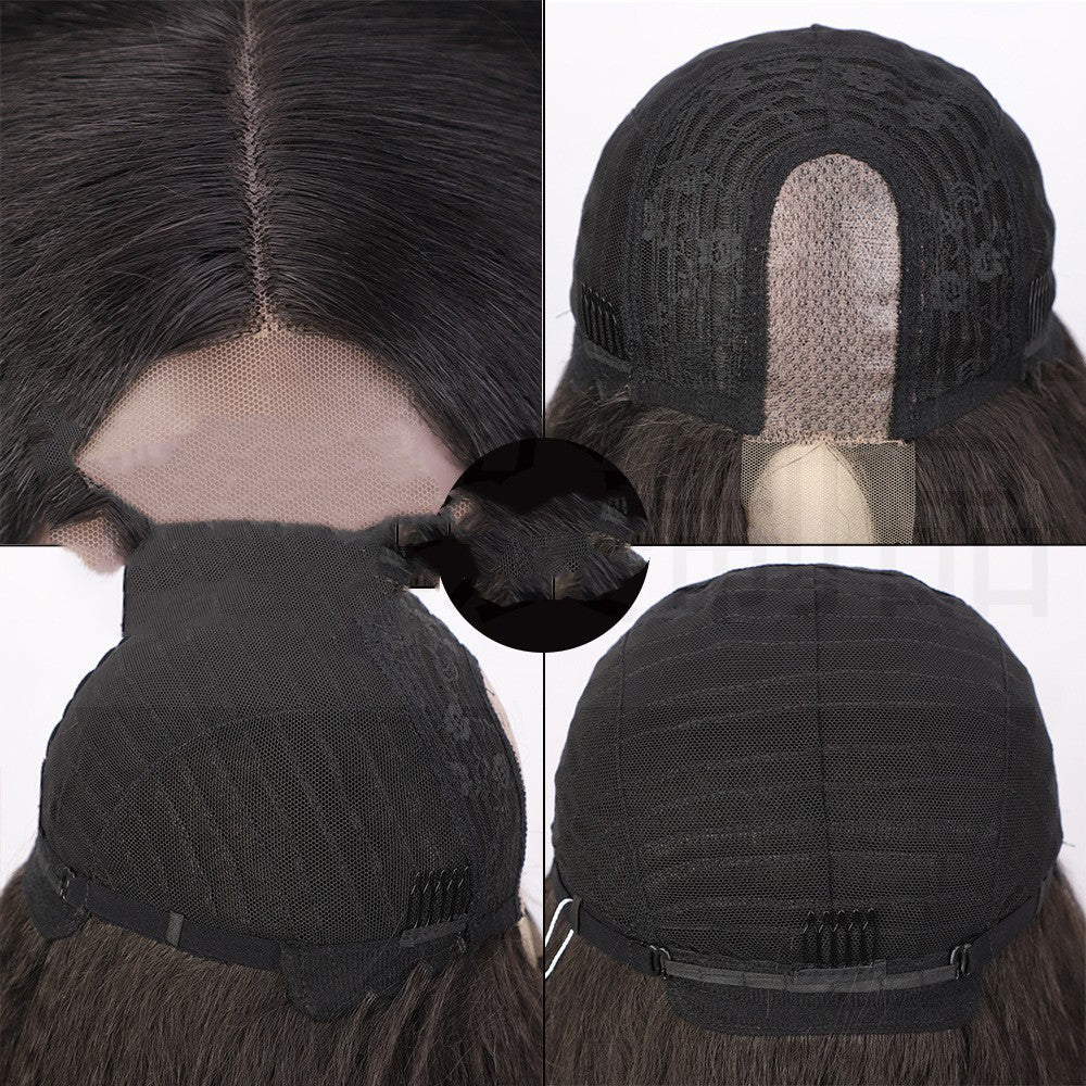 Black Kinky 360 wig