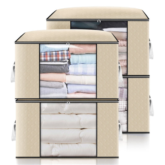 4PCS Clothes Organiser With Zip