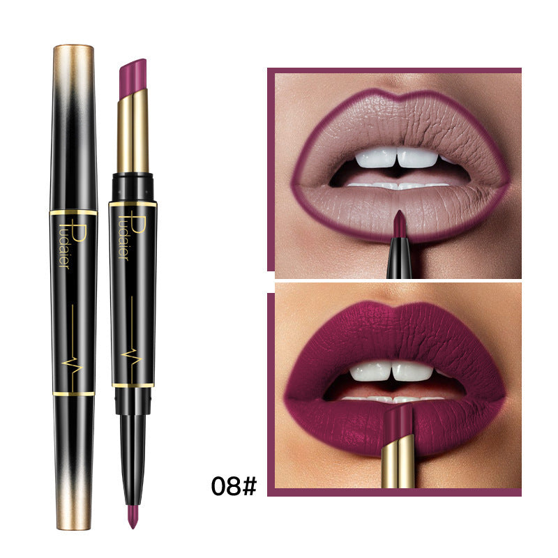 Pudaier Matte Double-headed Lipstick