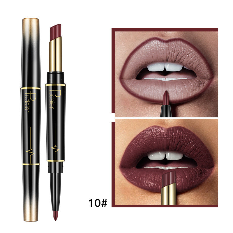 Pudaier Matte Double-headed Lipstick