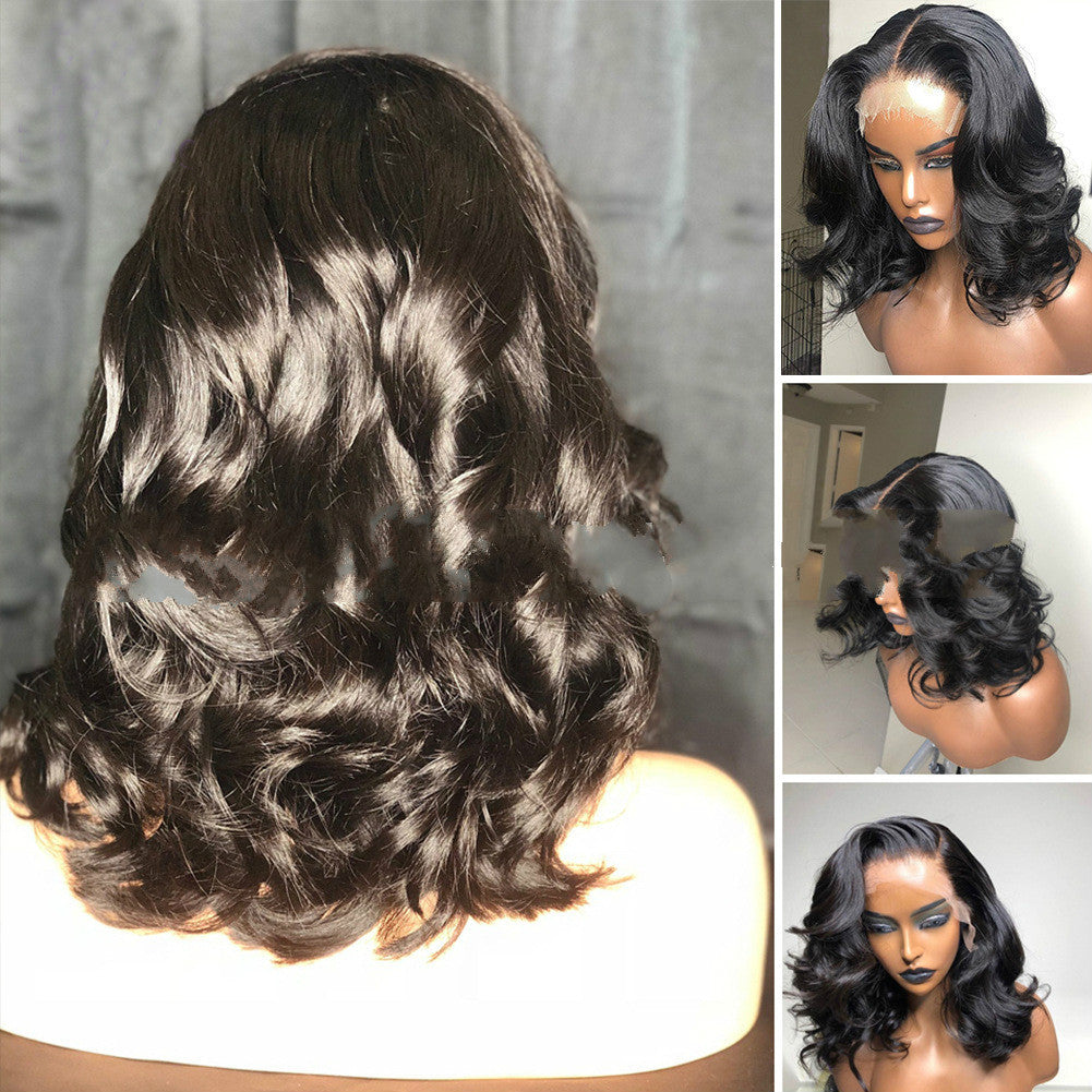 Front lace wavy wig