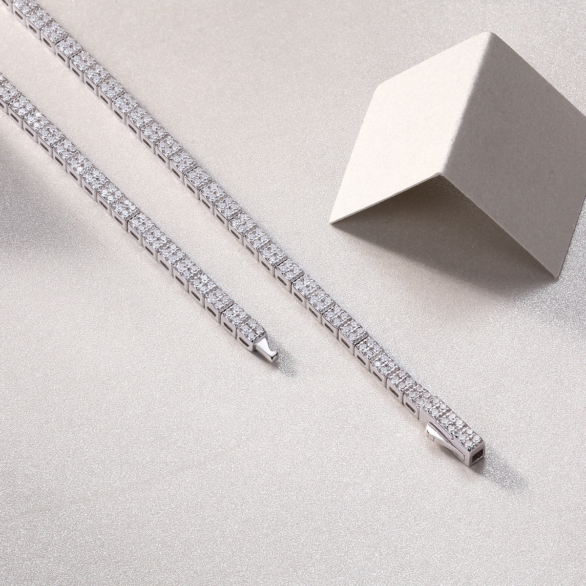 Luxury Fashion Diamond S925 Silver Necklace
