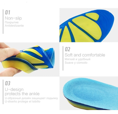 Silicone Gel Shock Absorption Orthopaedic Insole