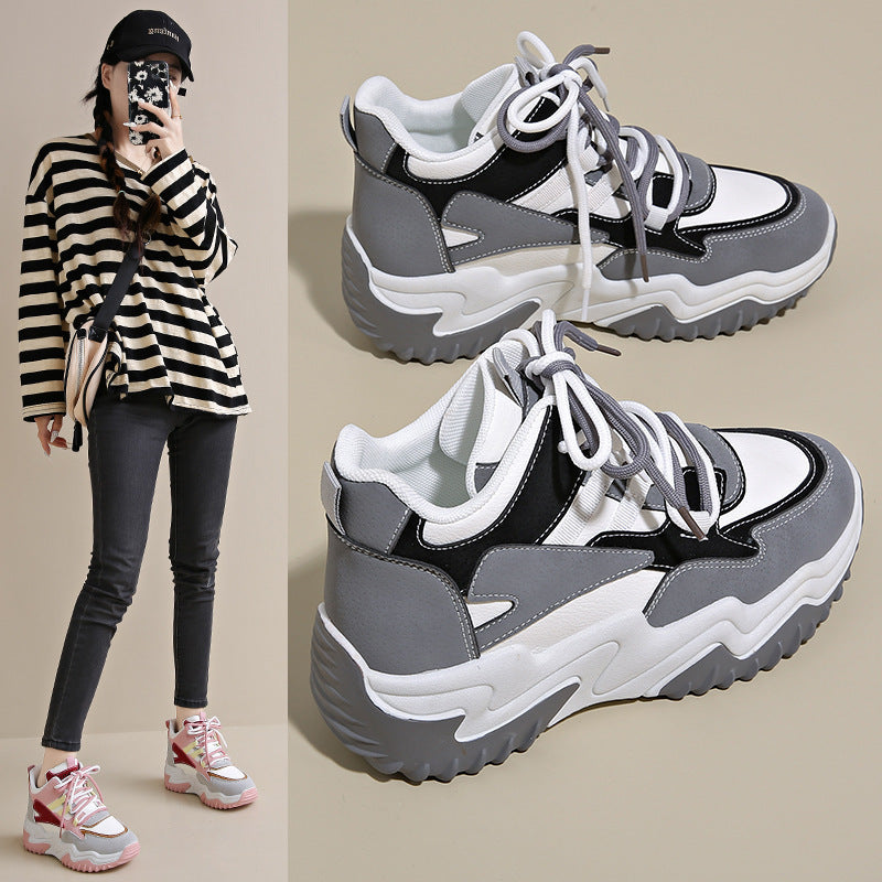 Kids Breathable High Top Sneakers
