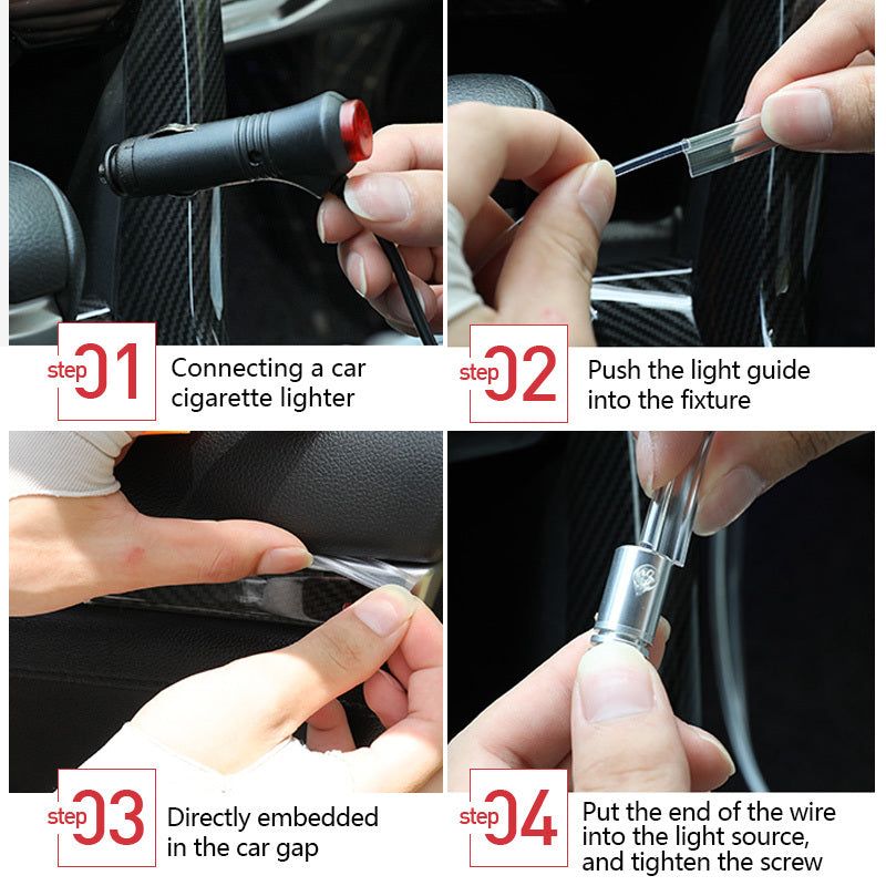 Car Fibre Optic Ambient Light