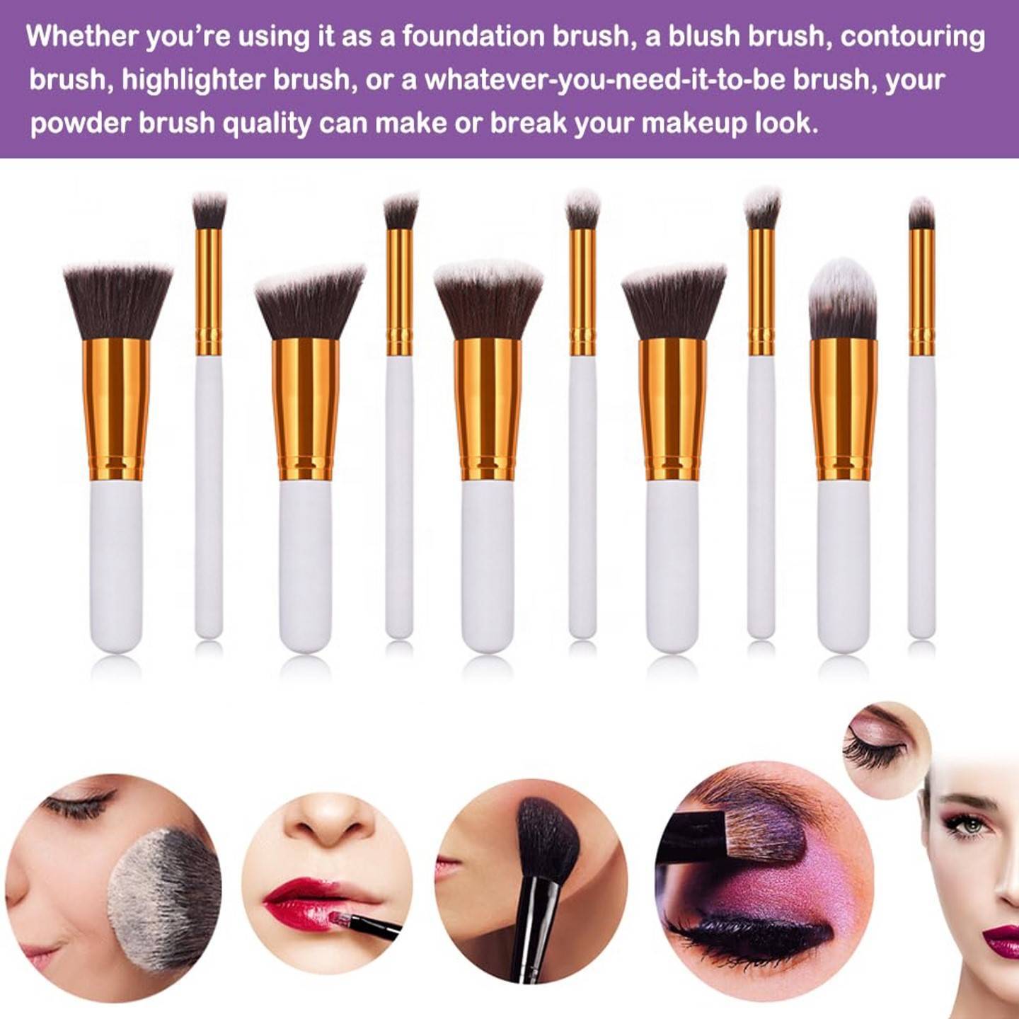 Brush Kit For Flawless Makeup