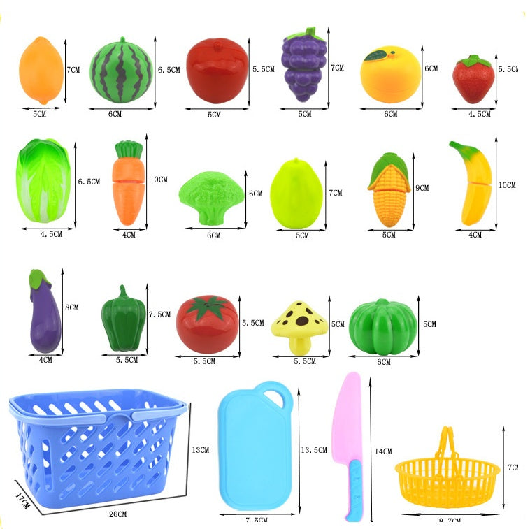 Children's kitchen toy set