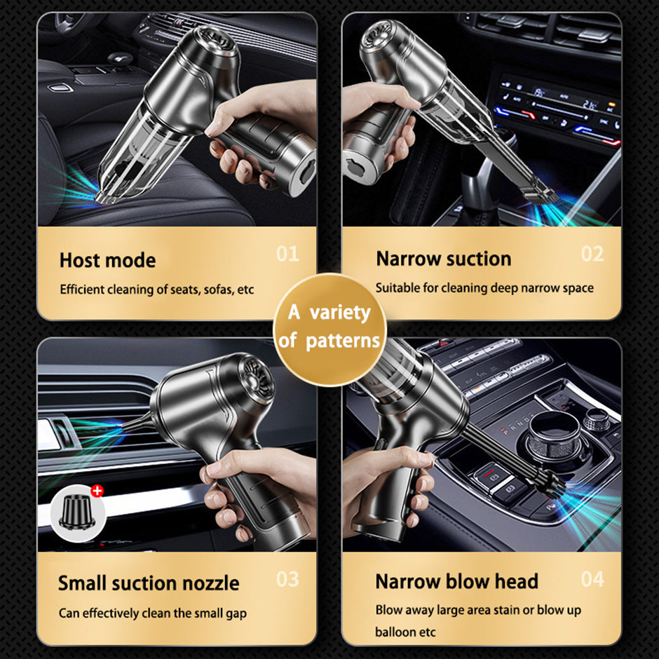 Wireless Car Vacuum Cleaner With Accessories