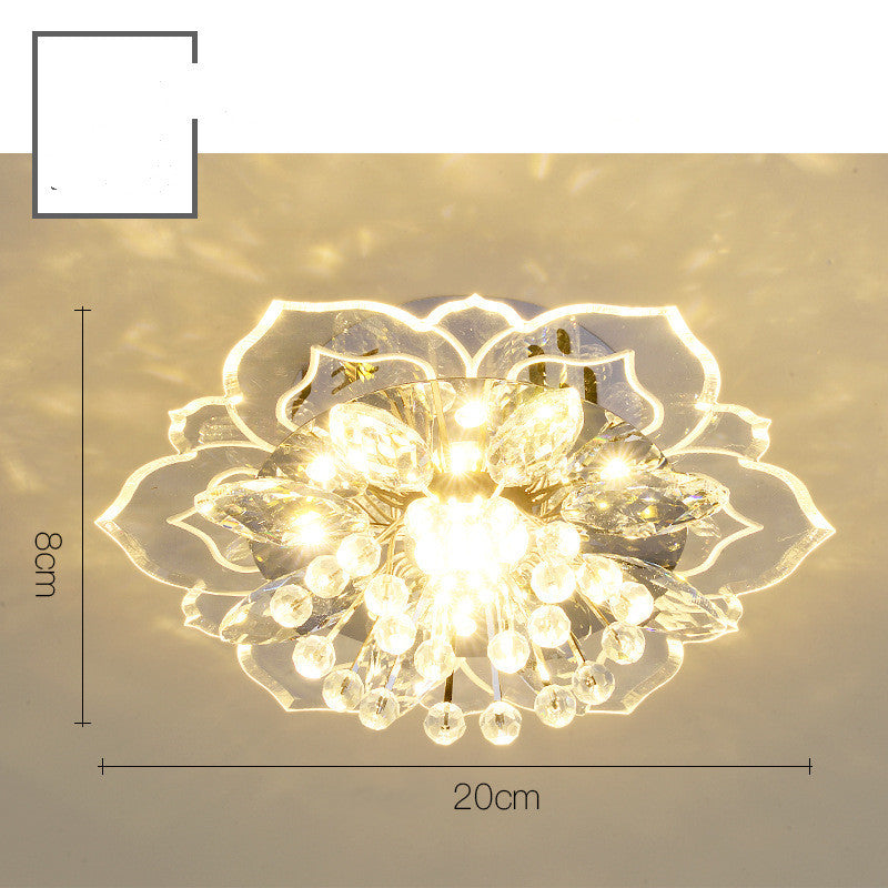 Modern Living Room Crystal Lamp