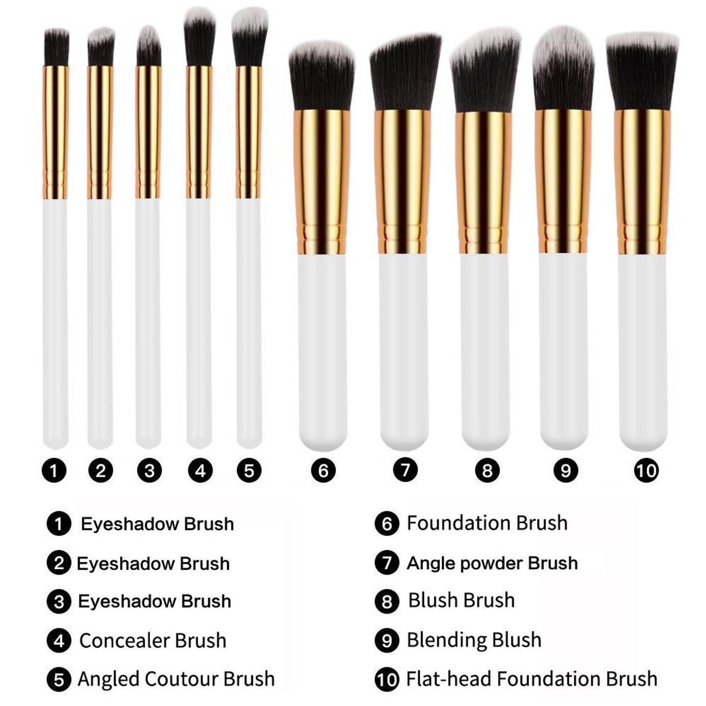 Brush Kit For Flawless Makeup
