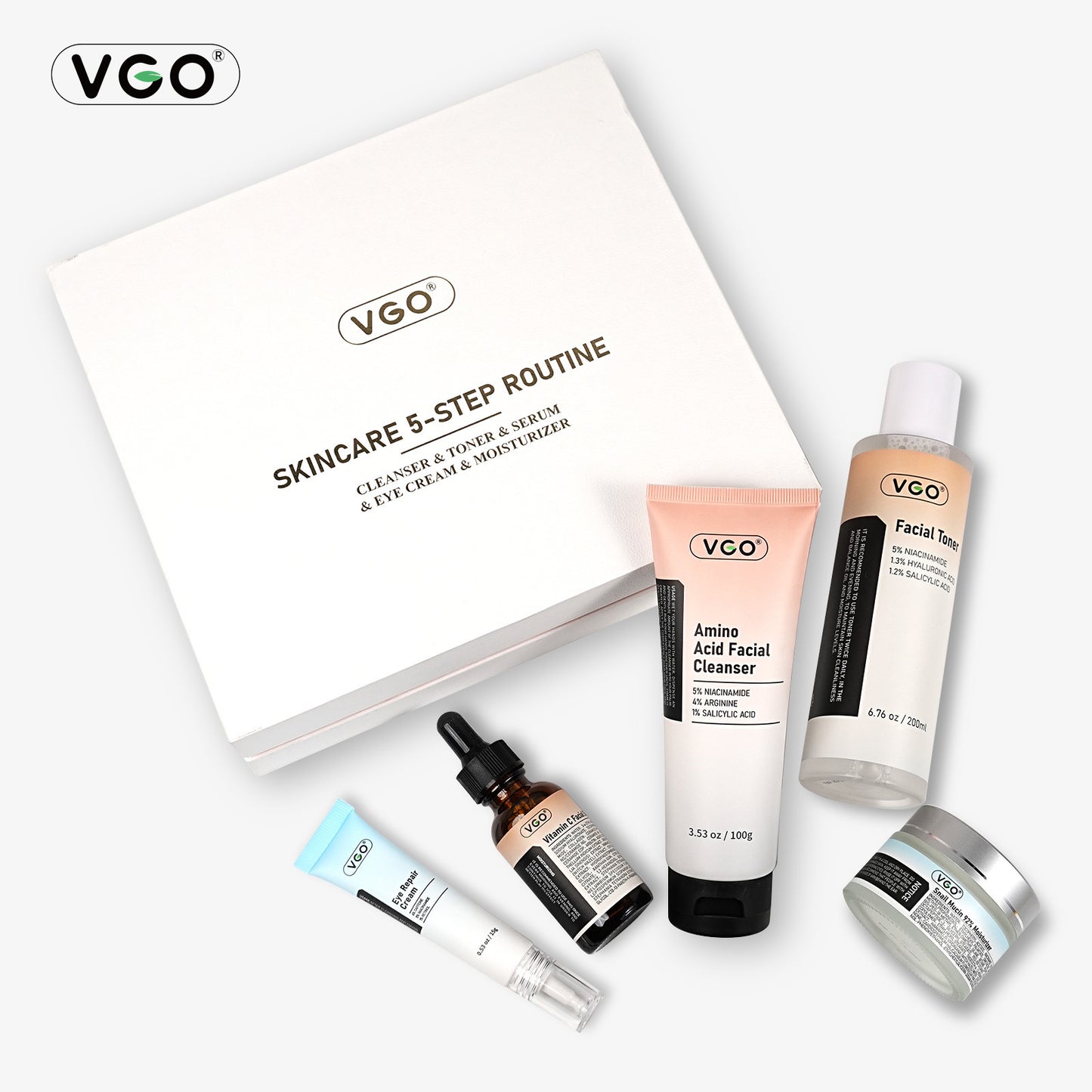 VGO SKINCARE 5-STEP ROUTINE CLEANSER