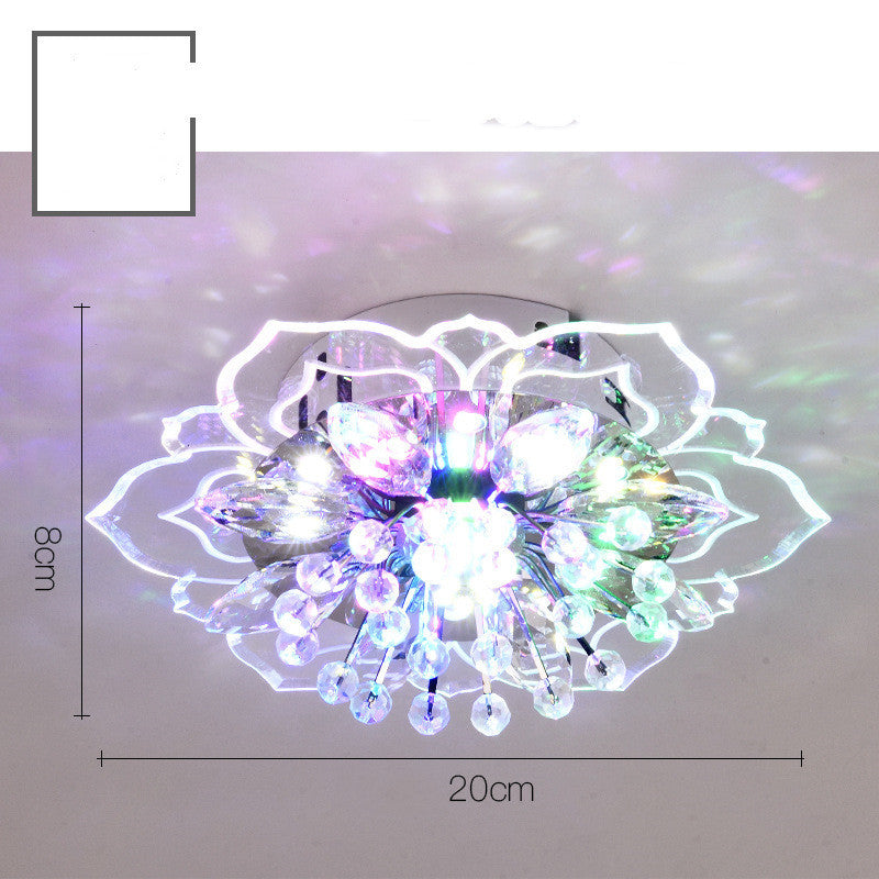 Modern Living Room Crystal Lamp