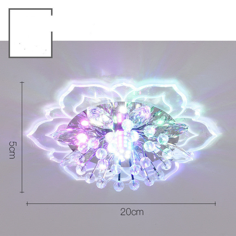 Modern Living Room Crystal Lamp