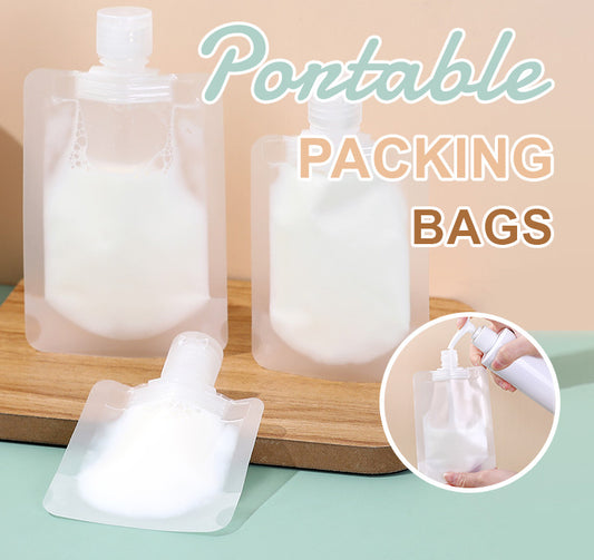 Transparent Travel Portable Refillable Pouches