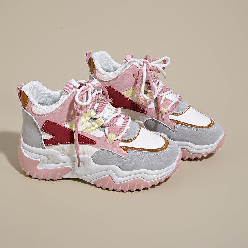 Kids Breathable High Top Sneakers